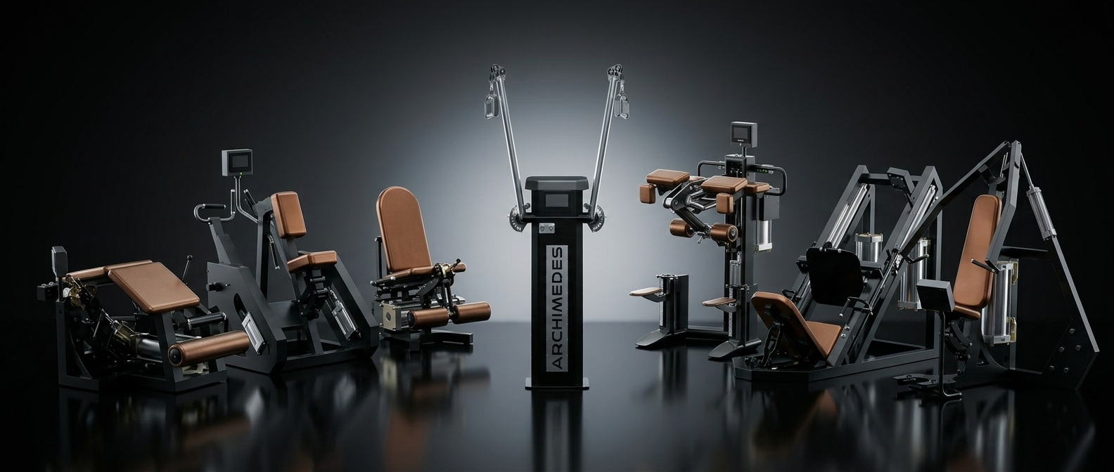 Linha completa Archimedes Pneumatic Series